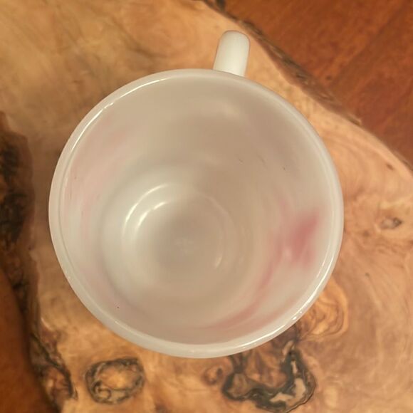 I Lost My A in Las Vegas Milk Glass Mug - Picture 4 of 7